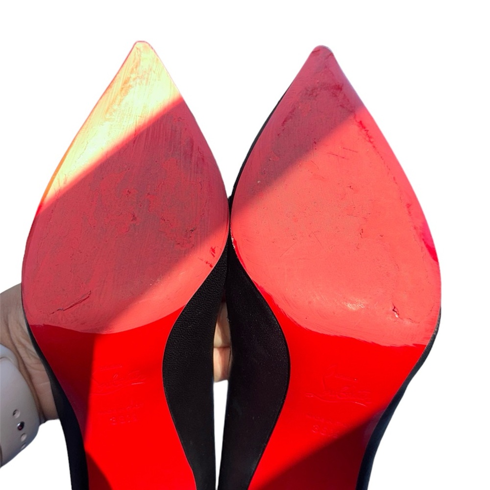 EUC Christian Louboutin Hot Chick Nappa Leather pumps - Picture 5 of 11